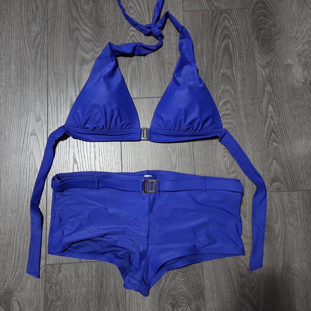 George Royal Blue Women's Bikini Set